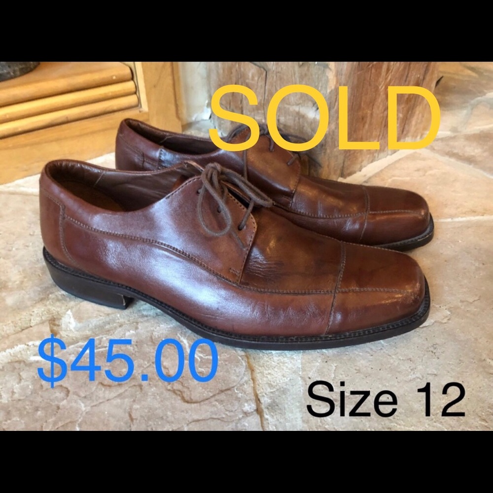 Like New Men’s Johnston & Murphy Brown Dress Shoes